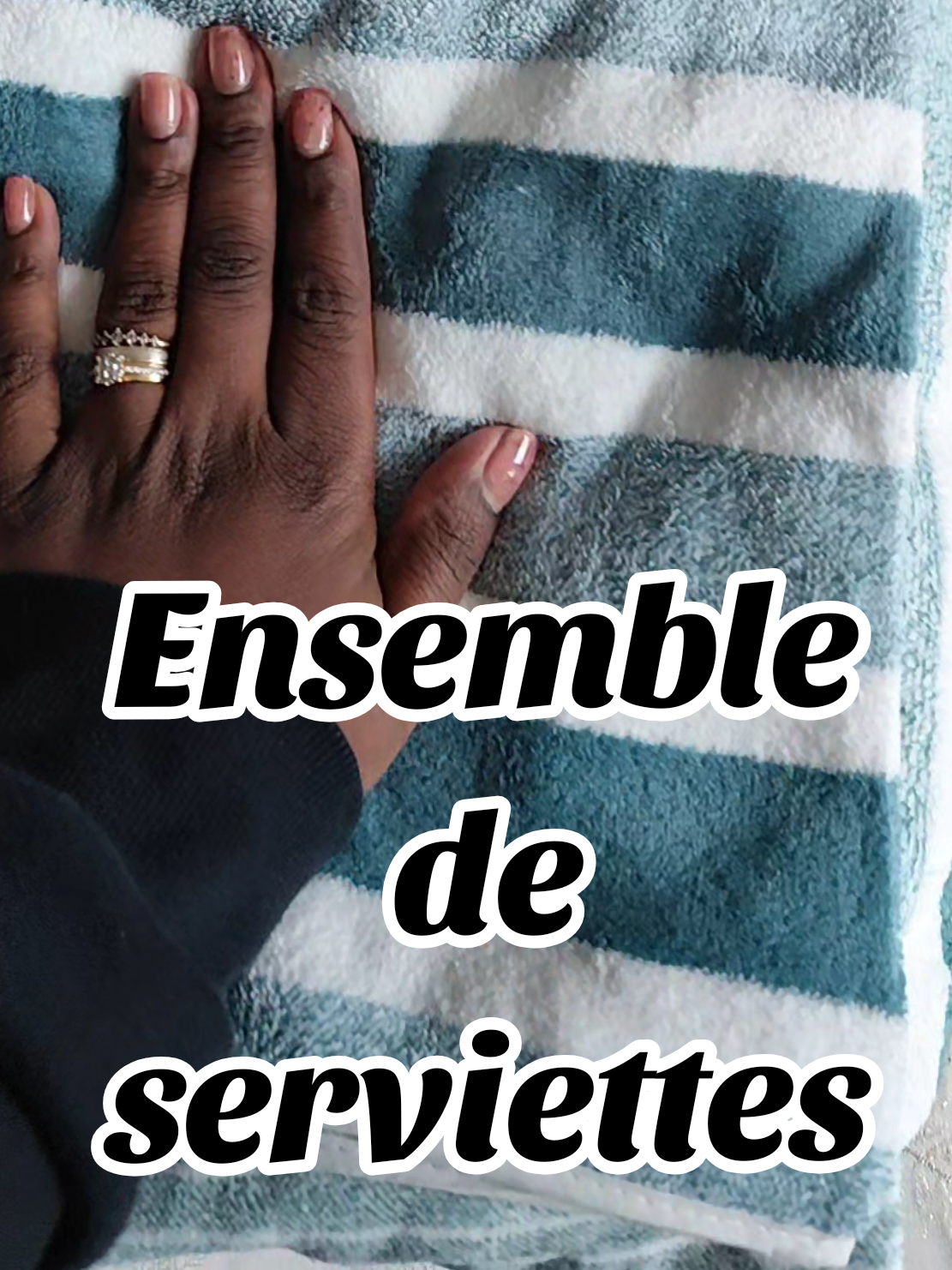 On a toujours besoin de bonnes serviettes!!  #serviette #lingedemaison #tiktokshop 