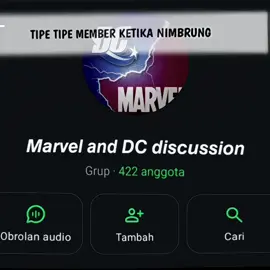 𝗪𝗲𝗹𝗰𝗼𝗺𝗲 𝘁𝗼 𝙈𝙪𝙡𝙩𝙞𝙑𝙚𝙧𝙨𝙚 𝘿𝙞𝙨𝙘𝙪𝙨𝙨𝙞𝙤𝙣  Grup ini dibuat buat kamu yang suka bahas film, teori, dan karakter dari Marvel & DC Universe! 💫 https://chat.whatsapp.com/Dri53r9sbIt9n6D9aPVlhD?mode=wwc #moots? #marvelstudios #marvelcomics #dccomics #dcstudios 