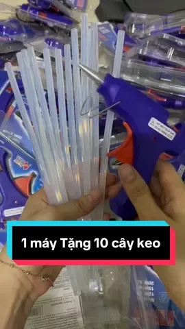1 máy tặng 10 cây keo nến #giadunglinhmy #maybankeonen #maybankeo #xuhuong 