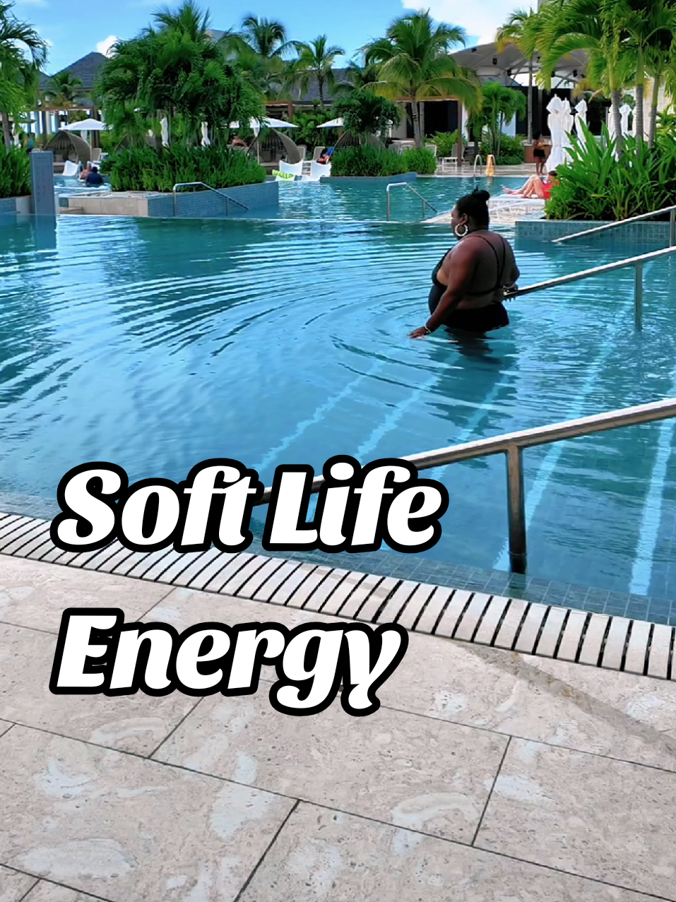 These days, peace is the goal. Everything else can wait. Vacation booked by @Fork n Fly | Travel Consultant  #corynes #softlifeenergy #jamaicatravel #atlantacreator #pooldayvibes 