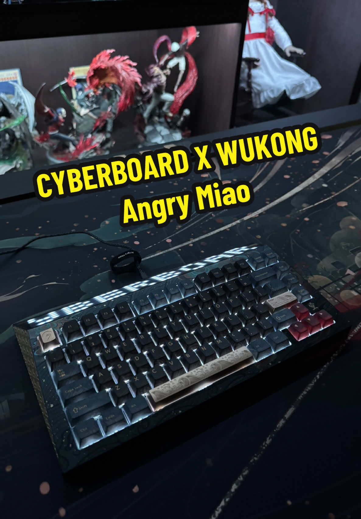 🐒Cyberboard X Wukong👾 by @Angry Miao เท่จัด แต่โดนTaxไป5400🤣 #cyberboard #wukong #wukongblackmyth #GenshinImpact #gaminggear 