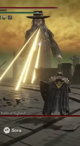 When you finally reach the Elden Beast but he hits you with a Bar Mitzvah of Pain 💀 #EldenRing #FinalBoss #RabbiMode #FYP #TikTokHalloweenContest