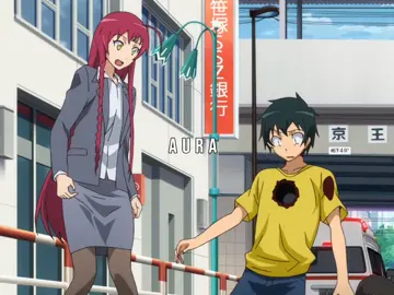 The moment aura 🥶🔥#thedevilisaparttimer #anime #animeedit #animebadassmoments #anime #willganime #fy 