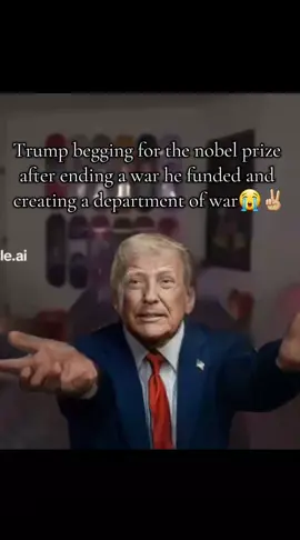 am I making it to the big leagues lmk #trump #nobel #fyp #giftok #funny #slander 