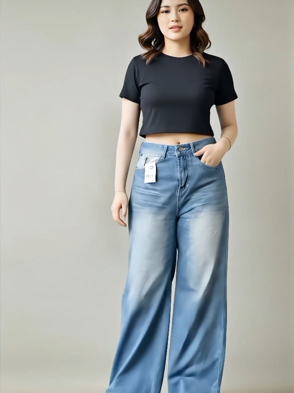 UNISEX Celana jeans oversize baggy Highwaist Korean Style Cewek Panjang #celanajean #celanaoversize #celanakoreanstyle #celanapanjangwanita 
