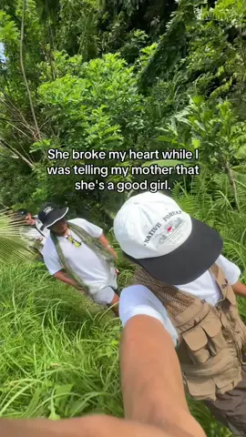 She broke my heart while I was telling my mother that she's a good girl.