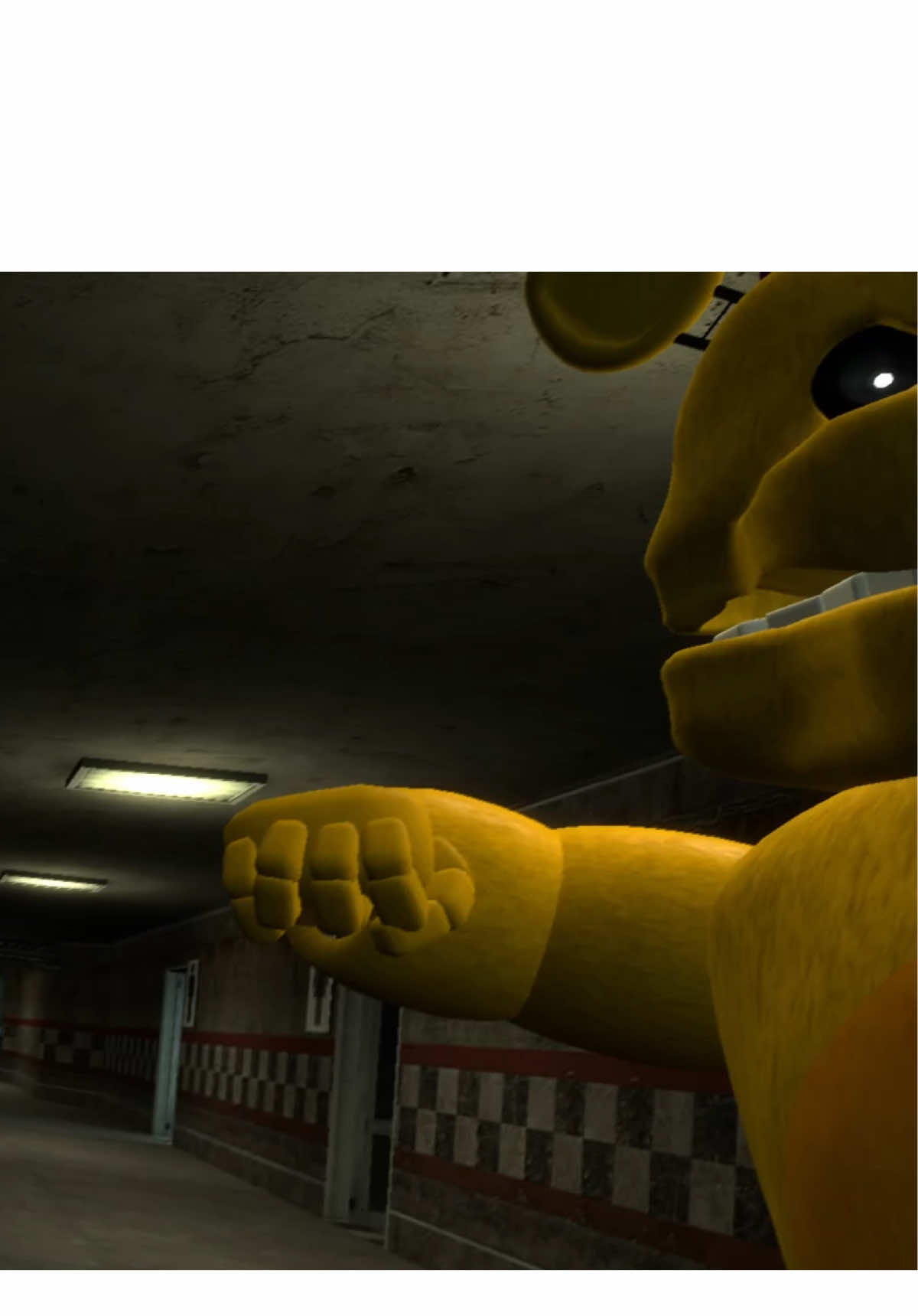 Running from fredbear Gmod😭😭 #fyp #viral #blowup #garrysmod #fredbear 