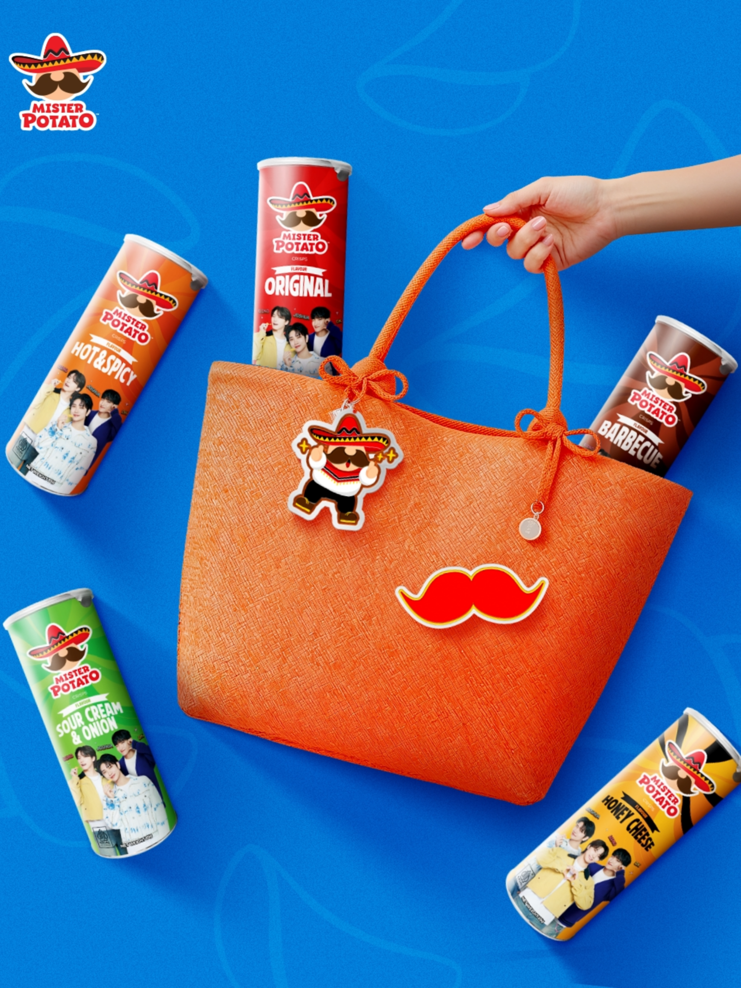 Bộ sưu tập ‘Đẫm Vị GIÒN RỤM' của Mister Potato với Joshua, DK & Dino đã có mặt để 