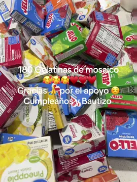 Gelatinas de mosaico ☺️😋 #creatorsearchinsights #birthdayparty 😌#fyp #fypage 🥰🥰