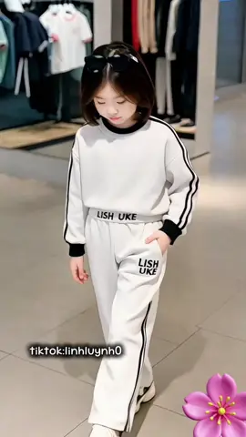 sét bộ thu đông phong cách cho bé gái #thoitrang #thoitrangtreem #setbobegai #setbochobe #xuhuong 