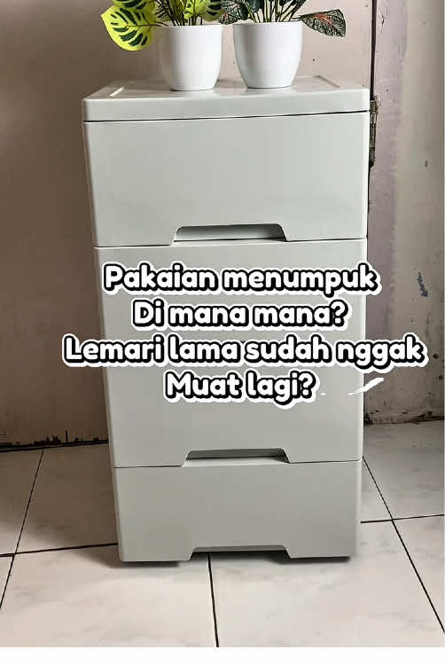 Rak lemari laci susun udah secakep ini 😍😍 #rak #lemarilaci #rakserbaguna #fy 