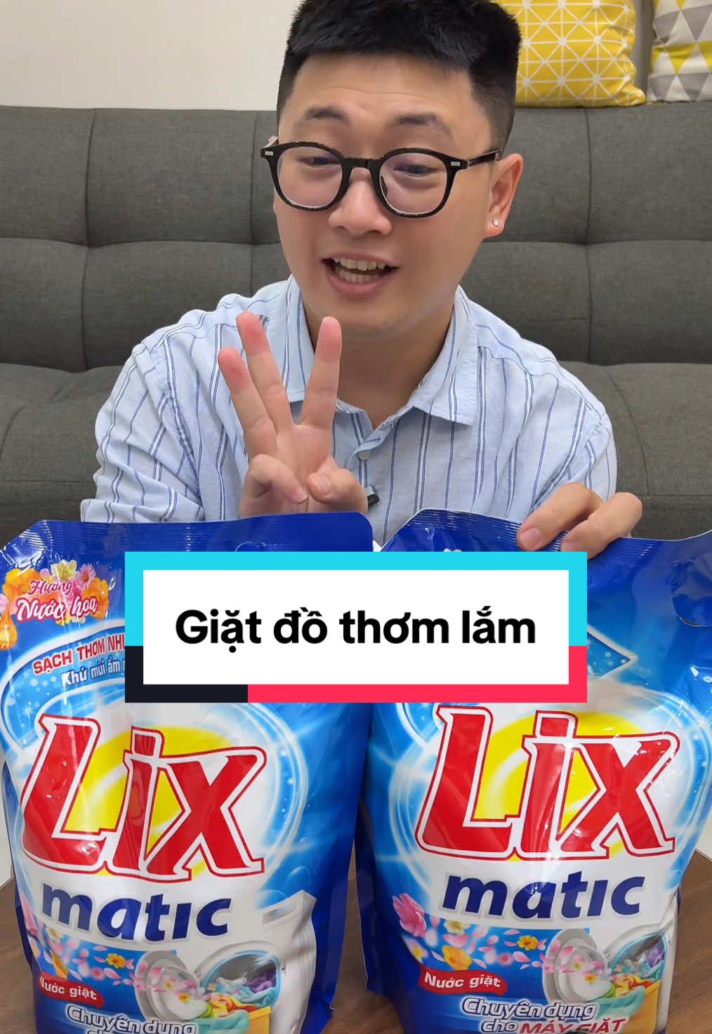 Nước giặt Lix matic hãng đang khuyến mãi rẻ lắm mấy chị #nuocgiat #nuocgiatlix #lixmatic #xuhuong 