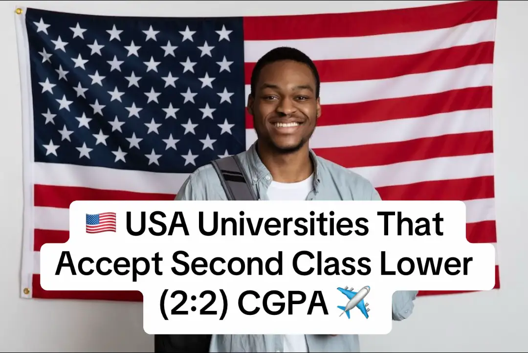 Got a 2:2 CGPA and still want to study in the USA? 🇺🇸 Don’t worry — you still have options! 💪 Here are 7 universities that accept lower GPAs and still give you a shot at your American dream. ✈️ 💾 Save this for later & tag a friend who needs it! 👉 Follow for more study abroad tips 🌍 #StudyInUSA #InternationalStudents #MastersAbroad #ScholarshipTips #StudyAbroadJourney