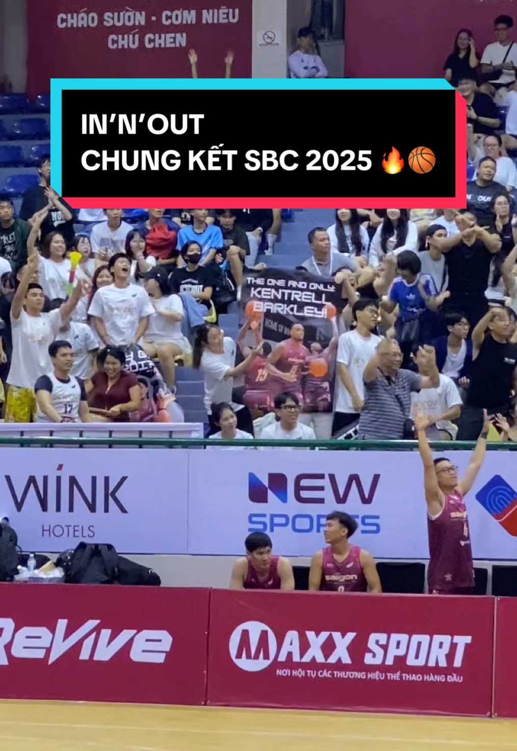 In’N’Out cháy hết mình tại Chung Kết SBC 2025 🔥🏀 #Saigonbasketballchampionship2025 #VietnamProamBasketballChampionship #basketball #xuhuong #viral 