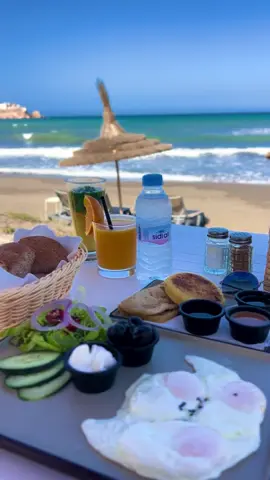 Breakfast with the best view! #alhoceima #rifland #sfiha #fy #fyp 