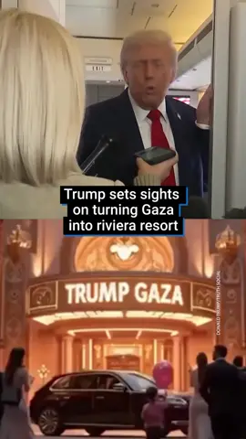 Donald Trump says plans for his riviera in Gaza will start 'immediately'. The US president said that peace had come to the Middle East and that leaders from around the world had committed to helping maintain it.  The news came as Israeli hostages began to return home from Hamas captivity following a ceasefire. #israel #palestine #gaza #worldnews #donaldtrump