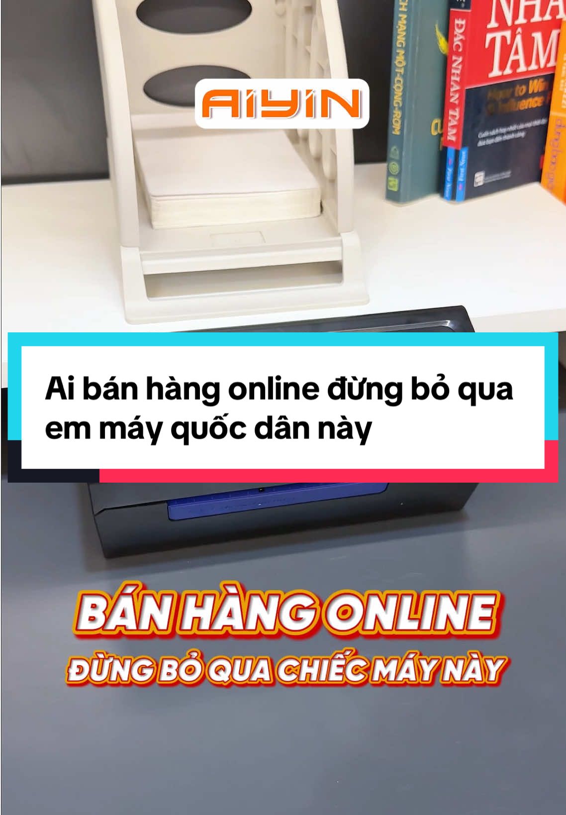 Ai bán hàng online đừng bỏ qua em máy in đơn hàng quốc dân này nha #mayinnhietaiyin #mayindonhang #mayinnhiet #mayin480bt #fyp 
