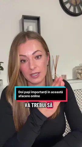 Primii pași extrem de importanți în această afacere online. Alege conștient și alege să rezonezi cu persoana pe care ai ales-o. 