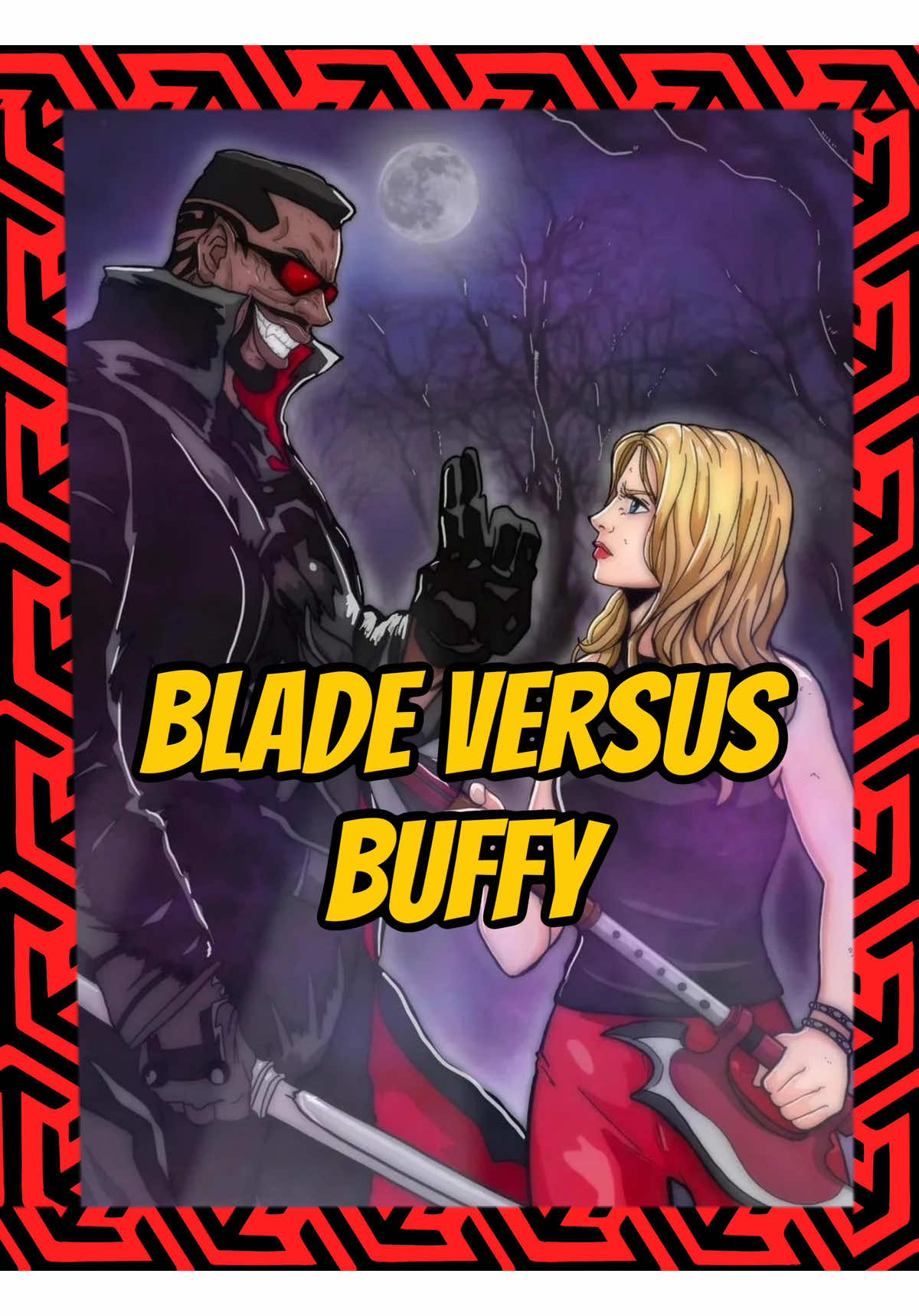 #Marvel #BuffyTheVampireSlayer #Blade #DeathBattle #BladeVersusBuffy 