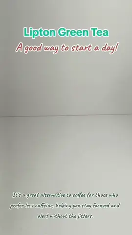 Lipton Tea the Original Green Tea.  #lipton #liptontea #greentea #liptongreentea #liptonteaoriginal 