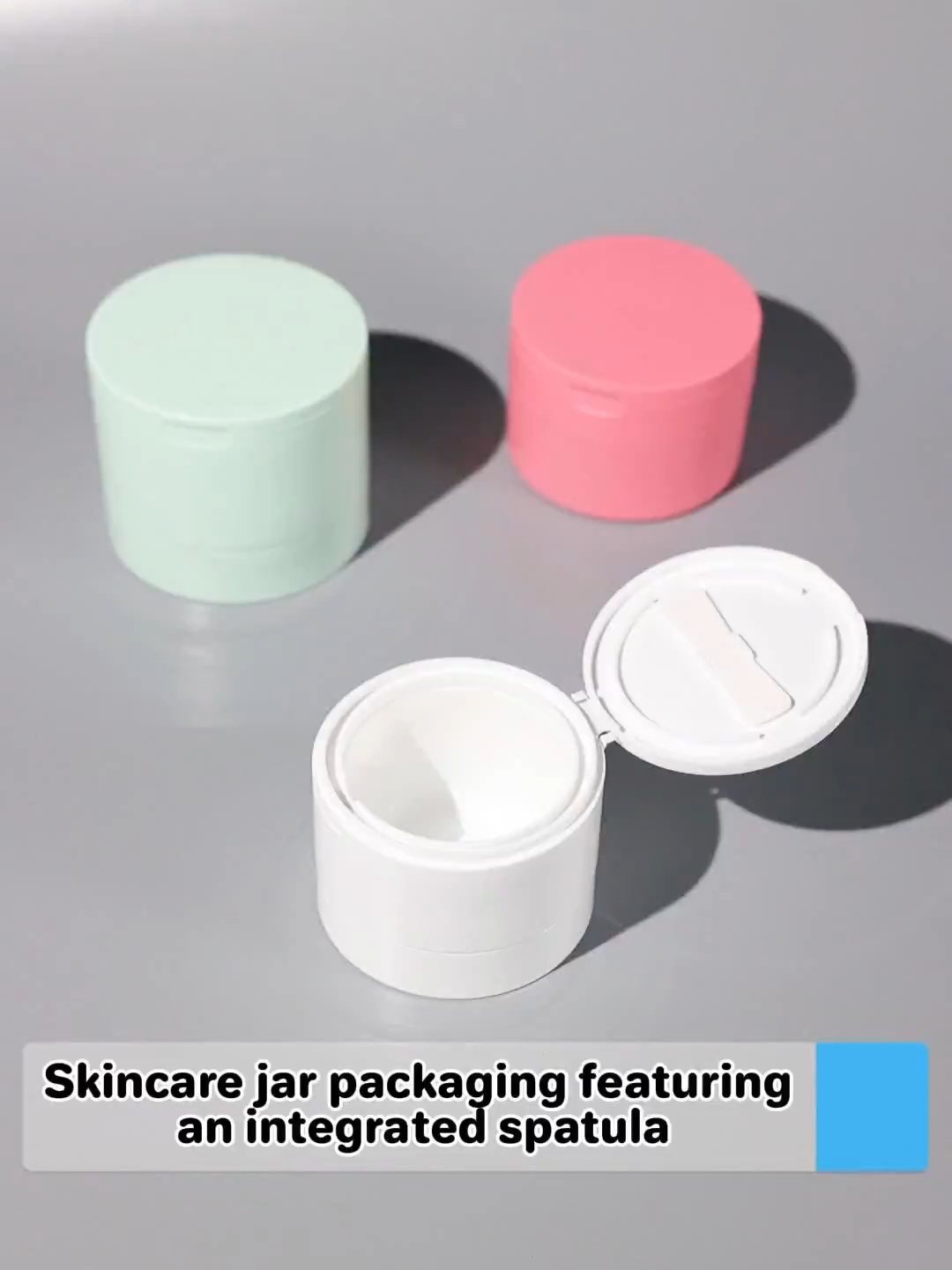 Eco-friendly cosmetic #packaging jar, the inner container can be replaced after use, no need to waste outer tub. #design #makeuptool