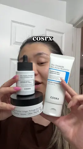This trio from @COSRX Official @COSRX US will take care of your under eyes , dark spots and the dryness of your skin !  . #cosrxproducts #skincareformatureskin #darkspotserum #womenwellness #womenover30 