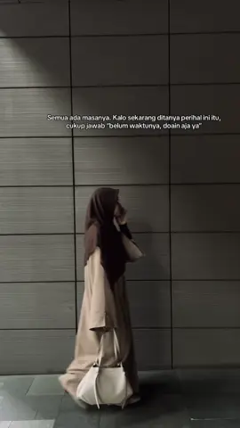 dann banggalah setiap langkahh kecilmuu😗🤎 #abayastyle #allahummabarik #tsurayyahijab 