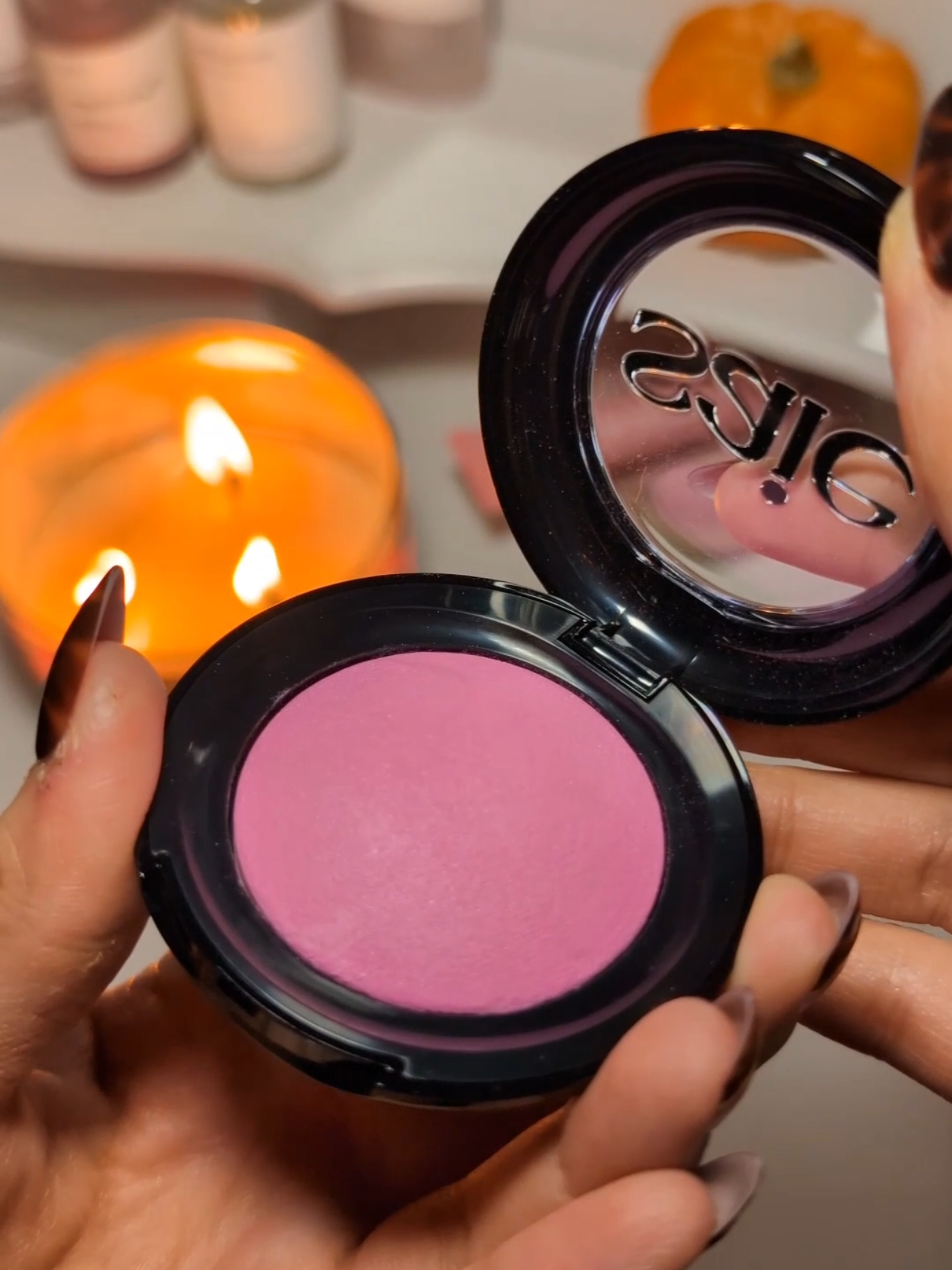 saie blush duo unboxing 🐝🌷✨🎀 These blushes are stunning! 😍 They don't patch up on my dry skin and are so pigmented. #pink #blush #saiebeauty #tiktokshopcybermonday  #tiktokshopblackfriday @Saie 