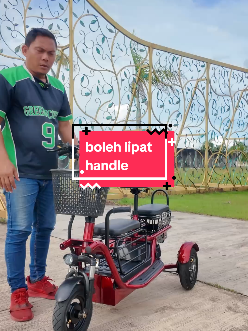 ebike 3 roda boleh lipat #fyp #ebike #tigatayarebike #livehighlights #ebike3roda 