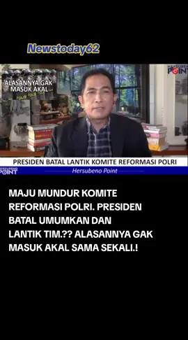 MAJU MUNDUR KOMITE REFORMASI POLRI. PRESIDEN BATAL UMUMKAN DAN  LANTIK TIM.?? ALASANNYA GAK MASUK AKAL SAMA SEKALI.! #reformasipolri #prabowo #polri #listyosigitprabowo #fyp 