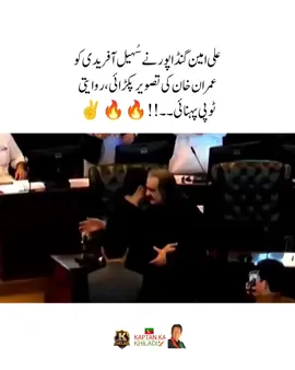 علی امین گنڈا پور نے سُہیل آفریدی کو عمران خان کی تصویر پکڑائی، روایتی ٹوپی پہنائی۔۔!! #fyp #fypシ #imrankhanzindabad❤️🇵🇰🤗 #teamkaptantiktok  #imrankhanpti 