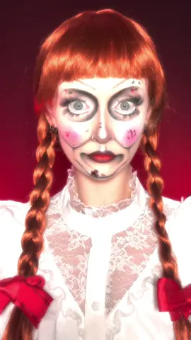 Part 12 | 🧶🎀🔪 @Mehron Makeup paradise paints  @BEAUTY BAY brights palette & smoky palette @Primark lashes #annabelle #conjuring #annabelledoll #annabellemakeup #31daysofhalloween 