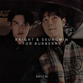 two visuals, one burberry moment 🤎 credits to: @W Korea (더블유 코리아) | #bbrightvc #seungmin #burberry 