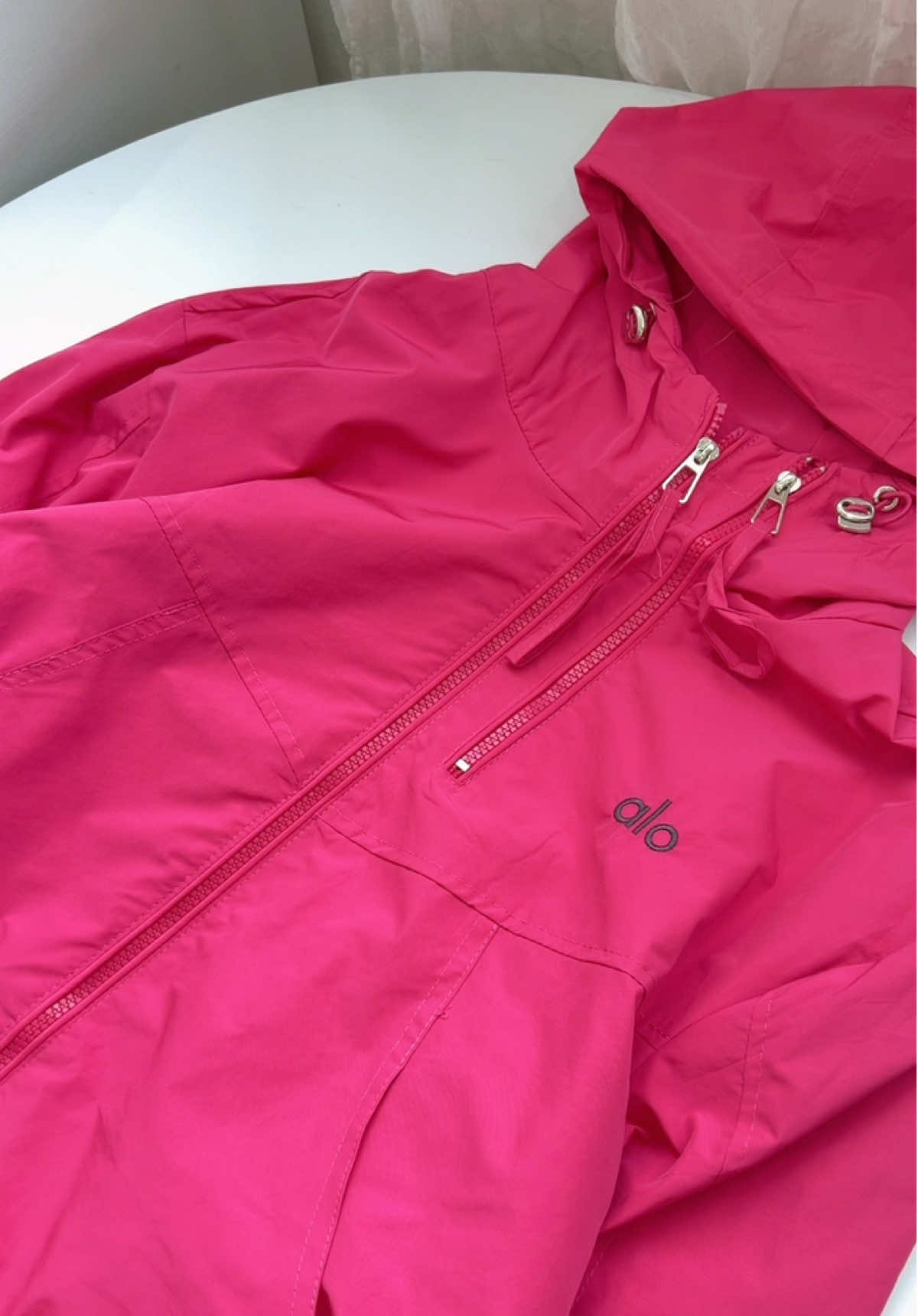 Pinkkk🎀💗🌹🌸💞 #jaketpremium #jaketparasut #fyp #pink #OOTD 