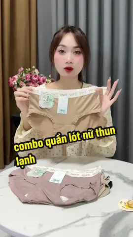 combo quần lót nữ thun lạnh  #thuyquynh20ne 