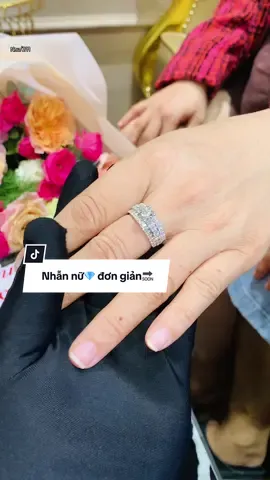 Bàn giao nhẫn nữ đơn giản và sang trọng tôn viên 6.3mm kiểm định GIA #tamluxury #jewelry #diamond #nhannukimcuong #phukienthoitrang 