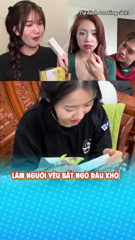 làm người yêu bất ngờ đâu khó đâu các ông ơi 😅