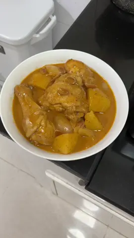 มัสมั่นไก่🐔🥔🧅🥜#ทําอาหาร #tiktok 