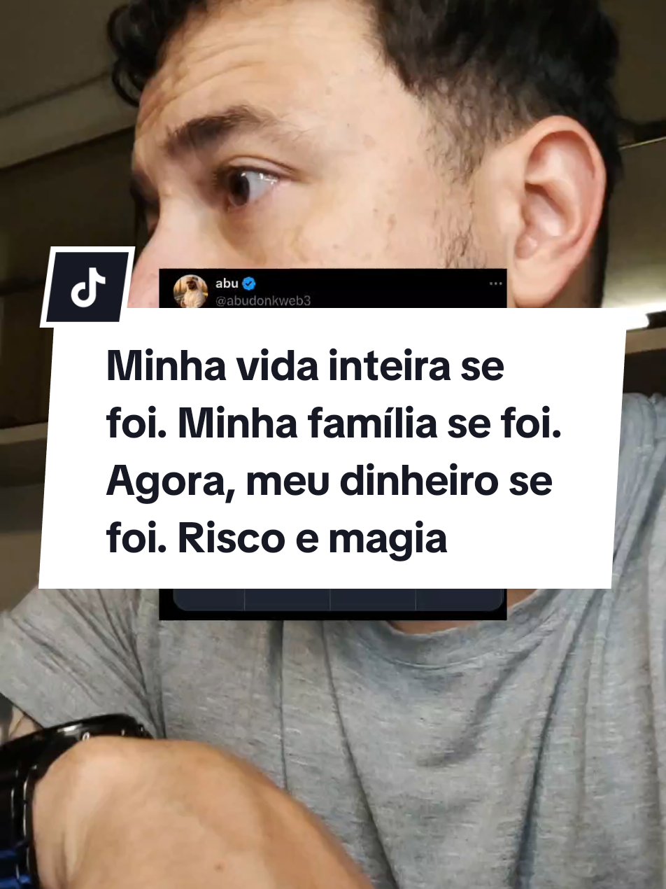 Minha vida inteira se foi. Minha família se foi. Agora, meu dinheiro se foi. Risco e magia do mercado financeiro #psicanalise #psicanalista #foryou 