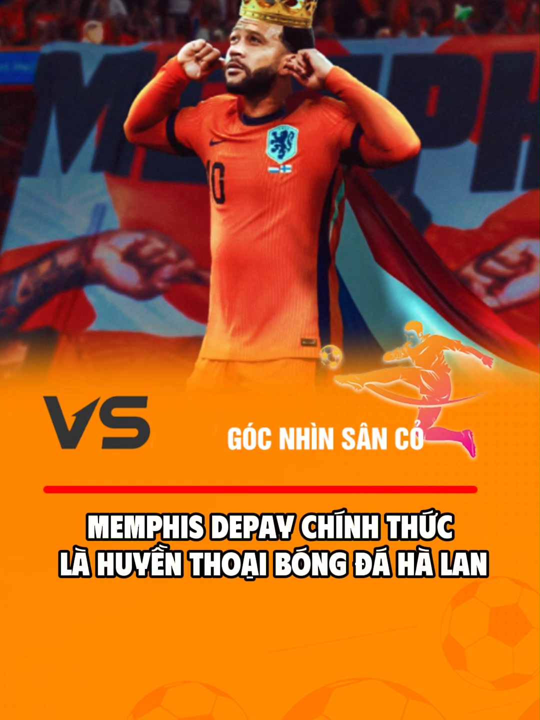 Memphis Depay là huyền thoại Hà Lan #depay #halan #bongda #tintucbongda