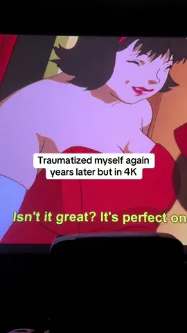 Went to the special screening of Perfect Blue Remastered. Still not recovered. #perfectblue #horror #animetiktok #mimakirigoe #anime