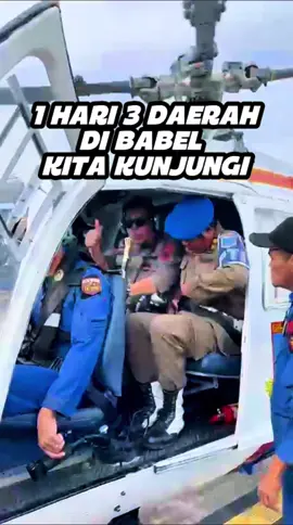🚁 “Jarak tak boleh jadi penghalang untuk hadir bersama rakyat.” Hari ini saya terbang ke Lepar, Sijuk, dan Selat Nasik — tiga wilayah kepulauan yang menjadi bagian penting dari wajah Babel. Bagi saya, kehadiran langsung bukan sekadar simbol, tapi wujud komitmen untuk memastikan pembangunan benar-benar dirasakan masyarakat di pelosok. Saya percaya, pembangunan tidak boleh berhenti hanya di kota. Setiap desa, setiap pulau, setiap jengkal tanah di Babel punya hak yang sama untuk maju. Maka hari ini saya datang untuk mendengar suara mereka, menyerap aspirasi, dan memastikan program pemerintah menyentuh masyarakat yang sering luput dari sorotan. Karena Babel bukan hanya tentang pusat kota, tapi juga tentang pulau-pulau kecil yang menyimpan harapan besar.  Terima kasih Polda Babel @Humas_PoldakepBabel atas pinjaman helikopternya. 