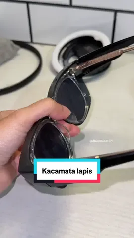 Membalas @Tyas anaknya bu ReTe gak berat samsek #fyp #kacamata #kacamatalapis #kacamatarangkap #sunglassess 