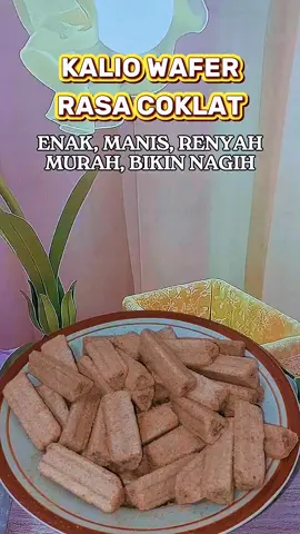 #kaliowafer #coklat #cemilan 