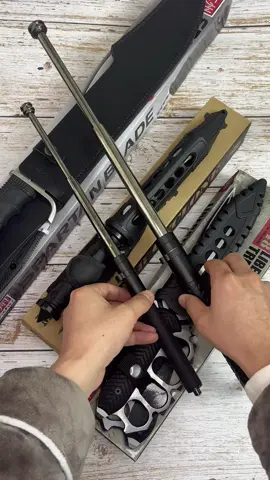 Who needs one 🔥#baton #stick #gear #selfdefense #camping 