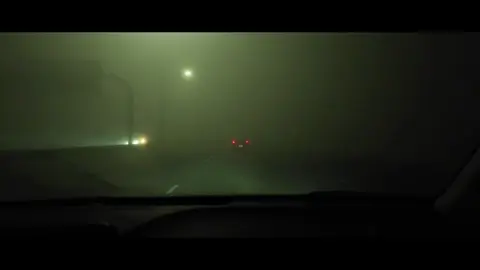 This place is like a ghost town #يمبع #ينبع #سايلنت_هيل #ضباب 