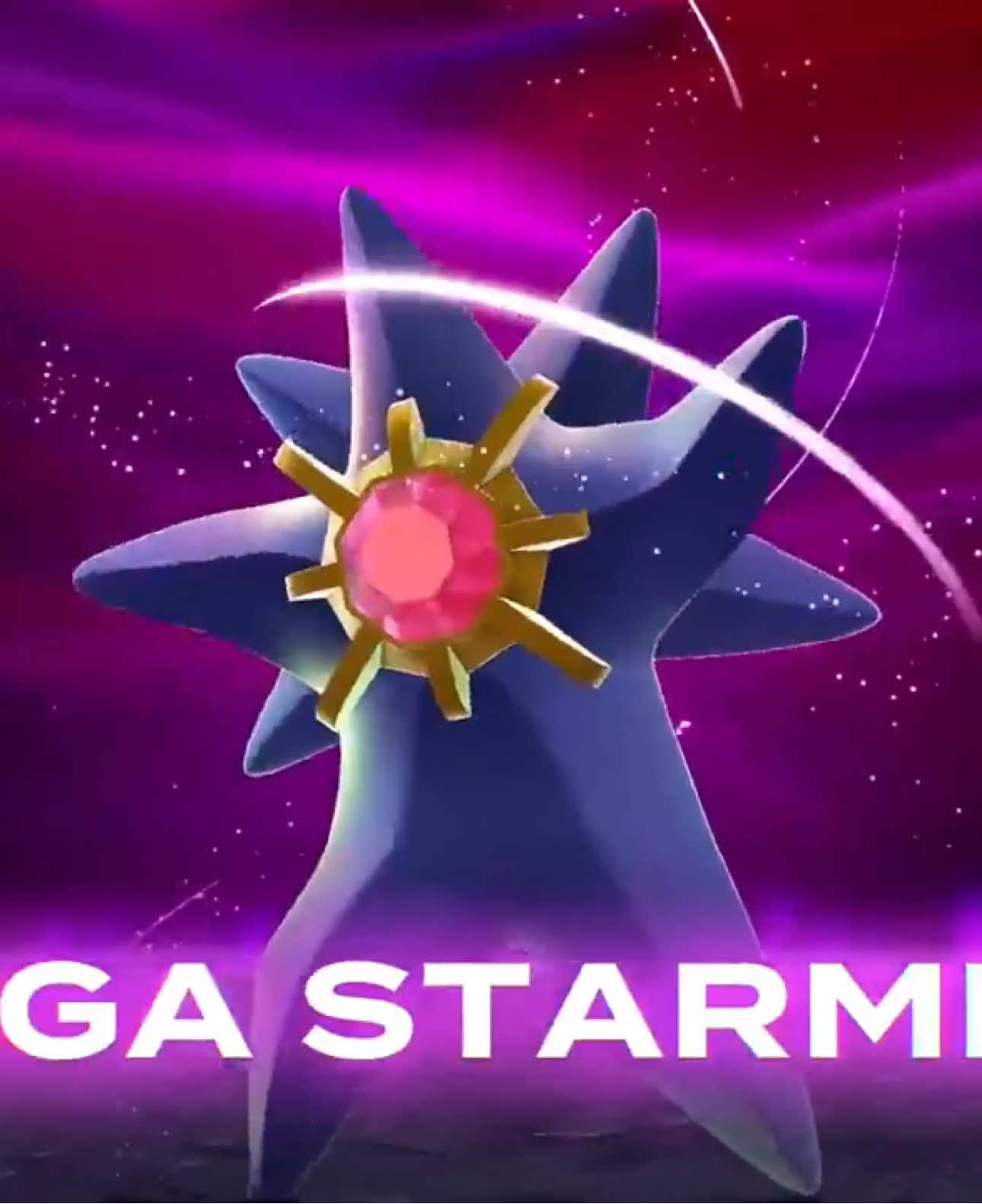 Mega Starmie en batalla!! #Pokemon #pokemonlegendsza #pokemonleaks #leaks #megaevolution 