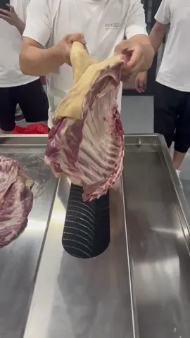 Cutting goat machine,rib cutting machine,size can be customized #manufacturing #meatmachine #meatcuttingvideo #chinafactory #meat 