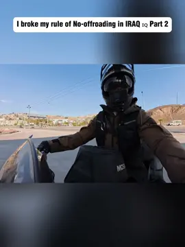 I broke my rule of No-offroading in IRAQ 🇮🇶 Part 2#usa🇺🇸 #tour #offroading #in #iraq 