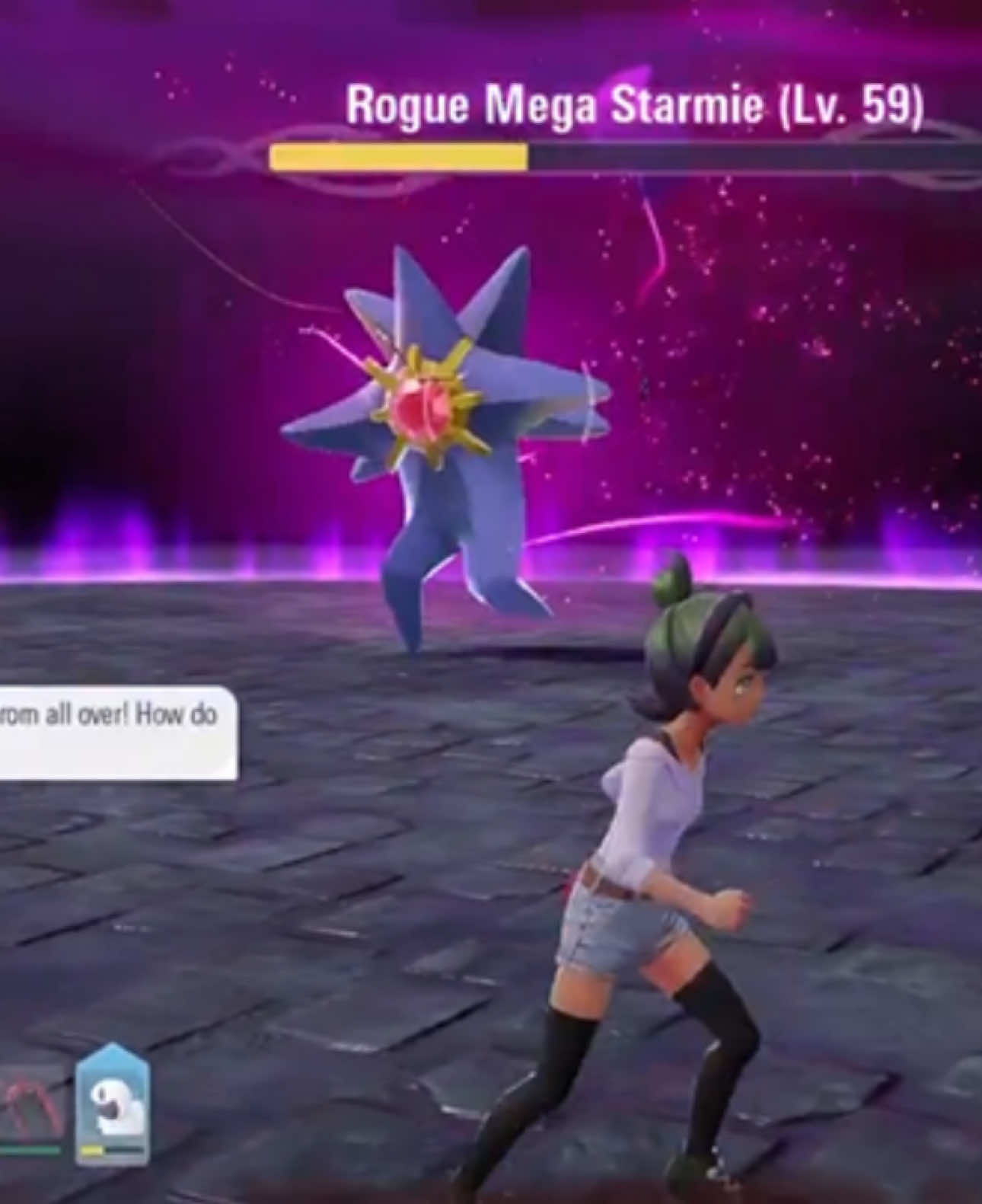 Mega Starmie da risa y miedo a la vez 💀#Pokemon #pokemonlegendsza #pokemonleaks #leaks #megaevolution 